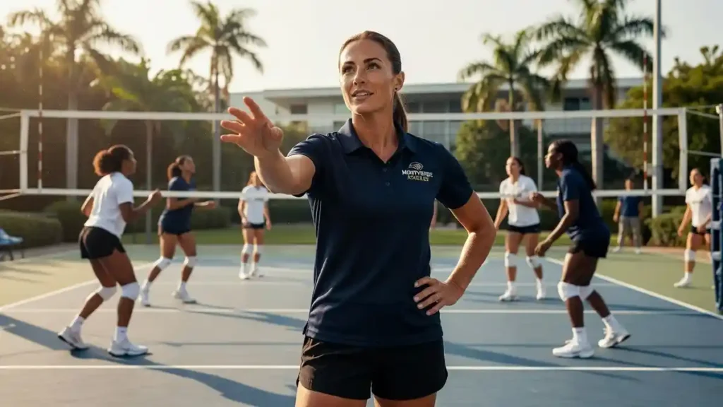 Montverde Volleyball Coach Jola Graham