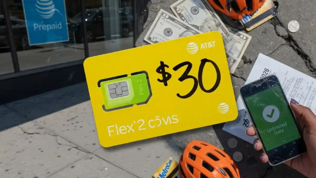 at&t cingular flex 2 prepaid phone