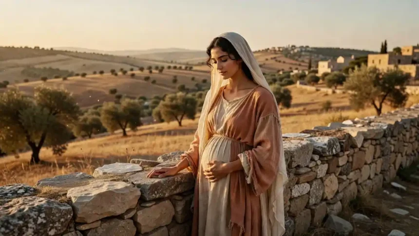 how old was mary when she had jesus