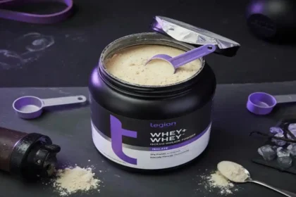legion athletics whey+ whey protein isolate powder