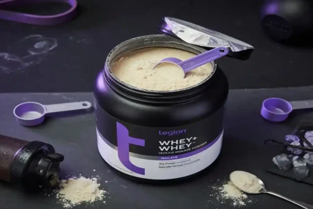 legion athletics whey+ whey protein isolate powder