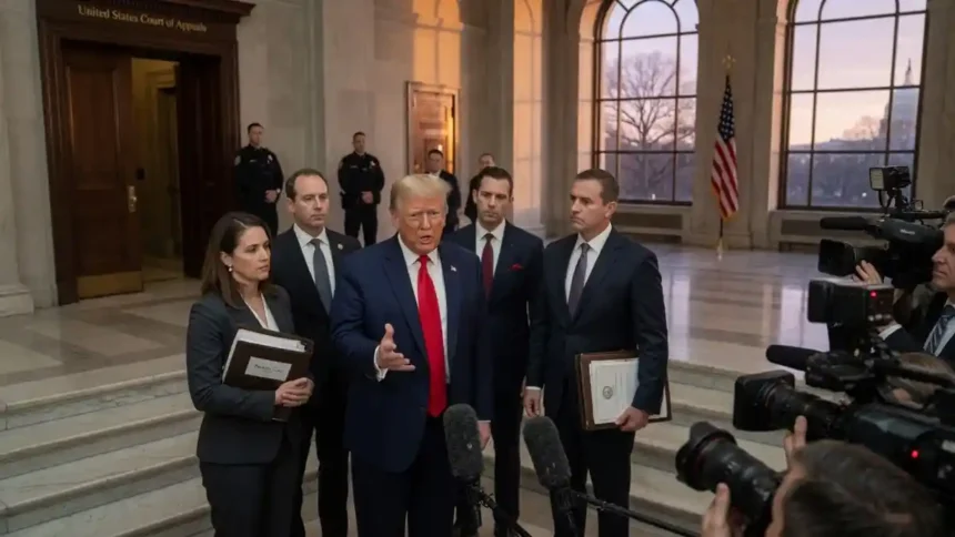trump appeals ruling against perkins coie