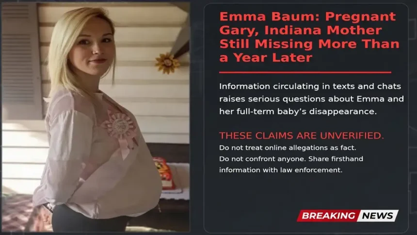 Emma Baum Pregnant Gary, Indiana Mother Still Missing More Than a Year Later