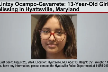 Lintzy Ocampo-Gavarrete 13-Year-Old Girl Missing in Hyattsville, Maryland