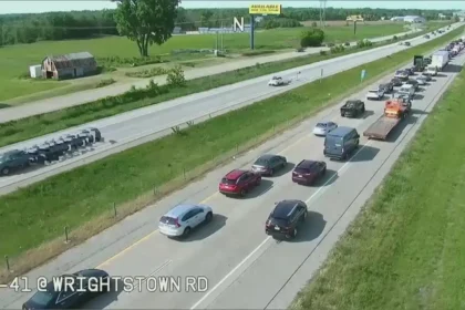 Northbound I-41 Lanes Near Kaukauna Closed Due to Crash