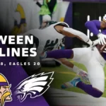 Philadelphia Eagles vs Minnesota Vikings Match Player Stats