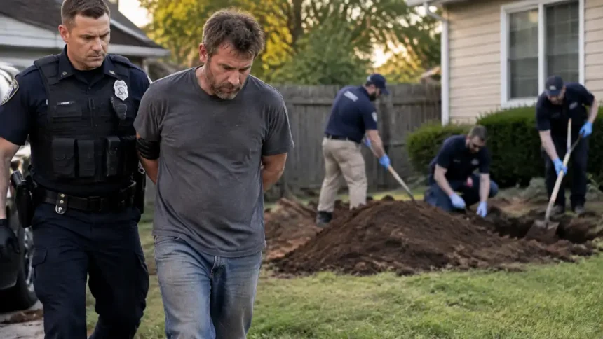 Aberdeen Father Arrested After Son Found Buried in Yard
