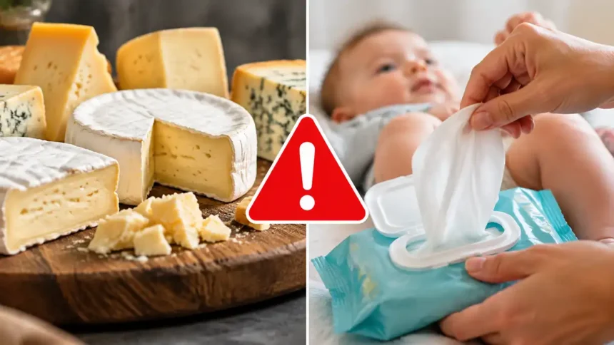 Health Agencies Warn Consumers About Contaminated Cheese and Baby Wipes