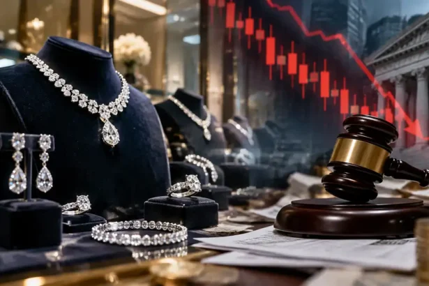 Lugano Diamonds and Jewelry Filed for Chapter 11 Bankruptcy