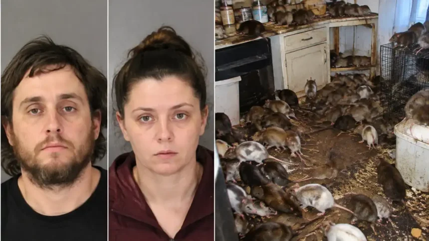 Pennsylvania Siblings Face Charges After Police Discovered Hundreds of Rats